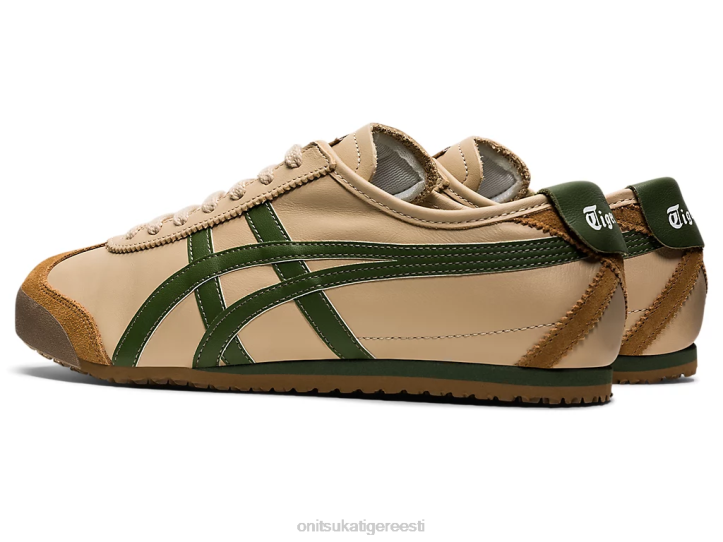 unisex beež/rohuroheline Onitsuka Tiger Mehhiko 66 kingad 4FRB5
