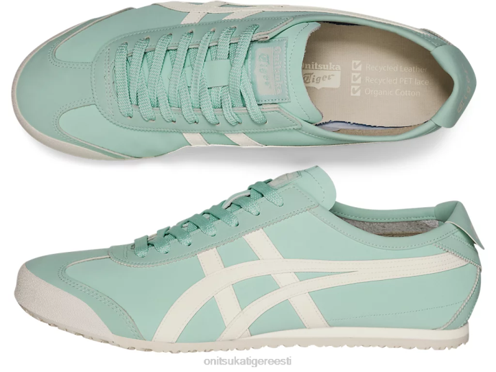 unisex kahvatu sinine/kreem Onitsuka Tiger Mehhiko 66 kingad 4FRB164