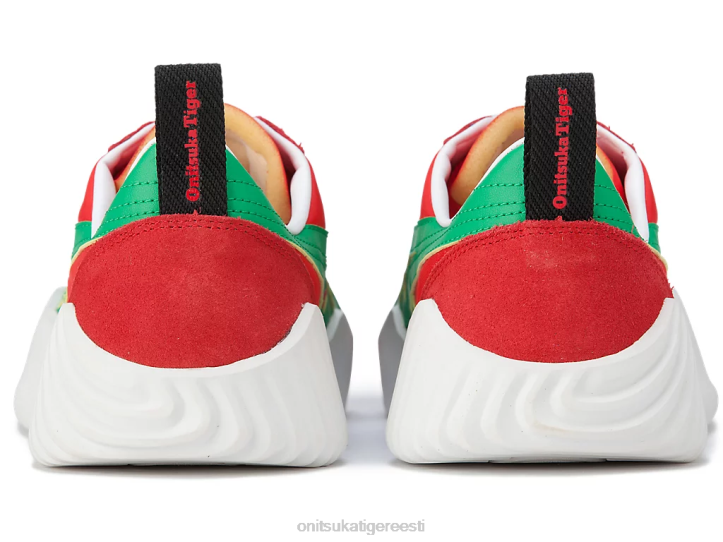 unisex klassikaline punane/koriander Onitsuka Tiger acromount kingad 4FRB241
