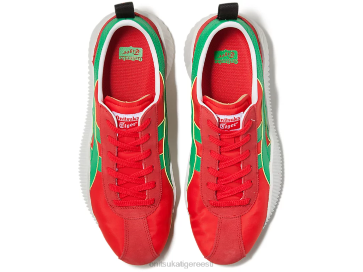 unisex klassikaline punane/koriander Onitsuka Tiger acromount kingad 4FRB241