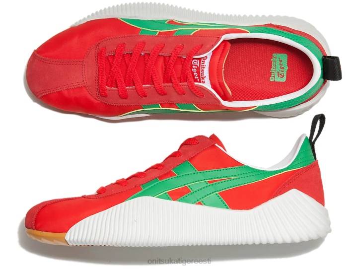 unisex klassikaline punane/koriander Onitsuka Tiger acromount kingad 4FRB241