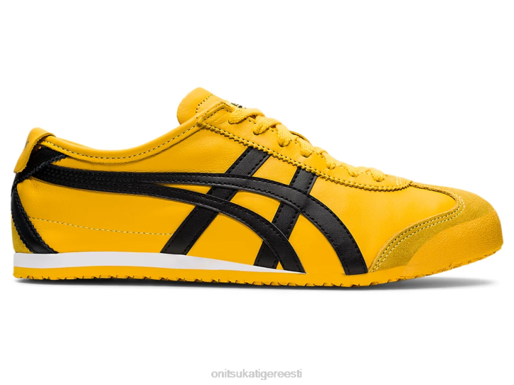 unisex kollane/must Onitsuka Tiger Mehhiko 66 kingad 4FRB358