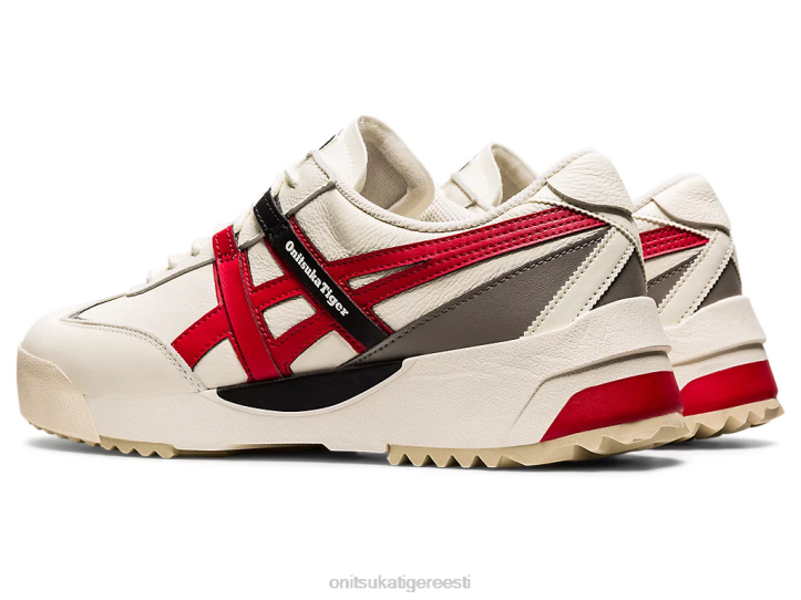unisex kreem/klassikaline punane Onitsuka Tiger delegatsioon ex kingad 4FRB265