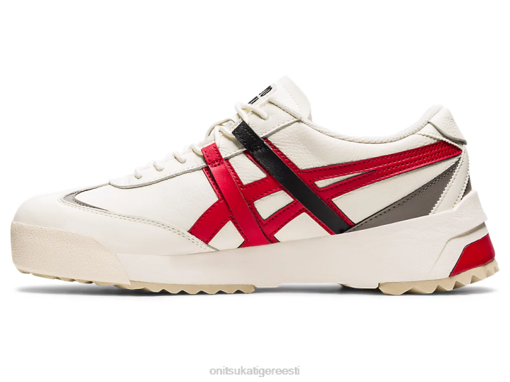 unisex kreem/klassikaline punane Onitsuka Tiger delegatsioon ex kingad 4FRB265