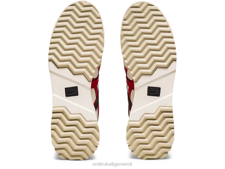 unisex kreem/klassikaline punane Onitsuka Tiger delegatsioon ex kingad 4FRB265