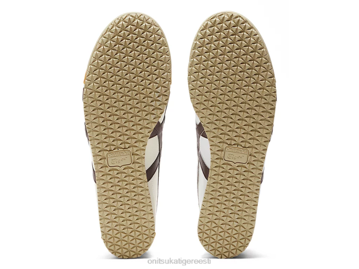 unisex kreem/lagrits pruun Onitsuka Tiger Mehhiko 66 kingad 4FRB88