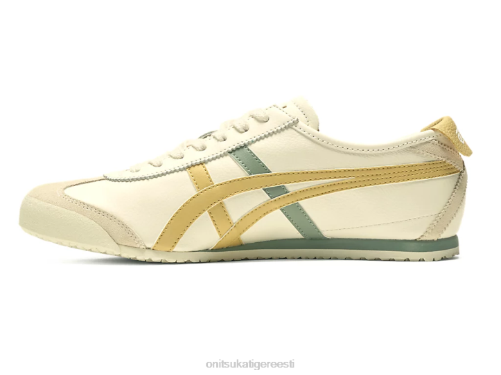 unisex kreem/mineraalpruun Onitsuka Tiger Mehhiko 66 kingad 4FRB54