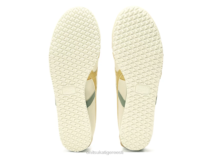unisex kreem/mineraalpruun Onitsuka Tiger Mehhiko 66 kingad 4FRB54