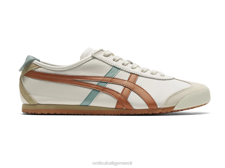 unisex kreem/pikantne apelsin Onitsuka Tiger Mehhiko 66 kingad 4FRB86