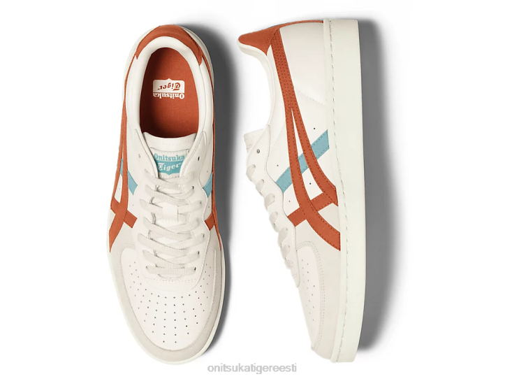unisex kreem/pikantne apelsin Onitsuka Tiger gsm kingad 4FRB87