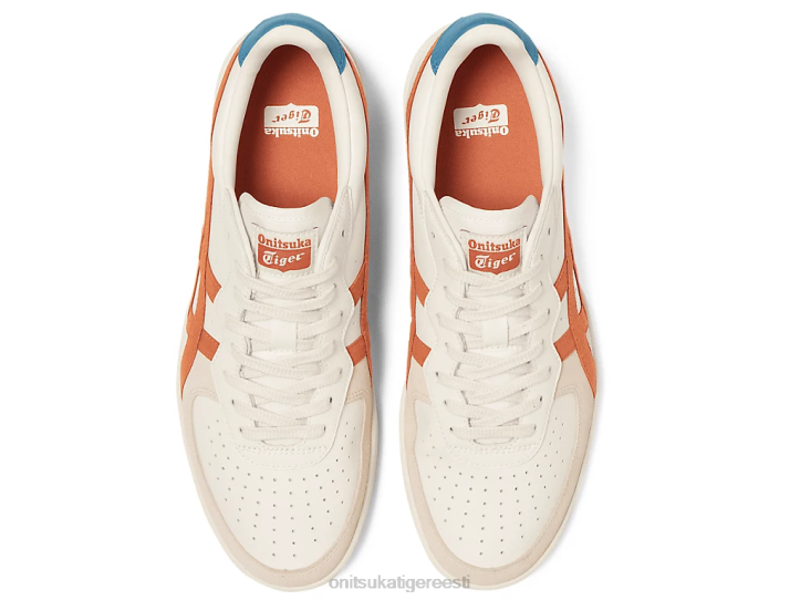 unisex kreem/roosteoranž Onitsuka Tiger gsm kingad 4FRB51