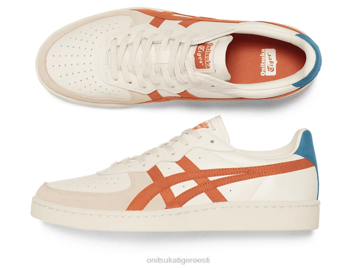 unisex kreem/roosteoranž Onitsuka Tiger gsm kingad 4FRB51