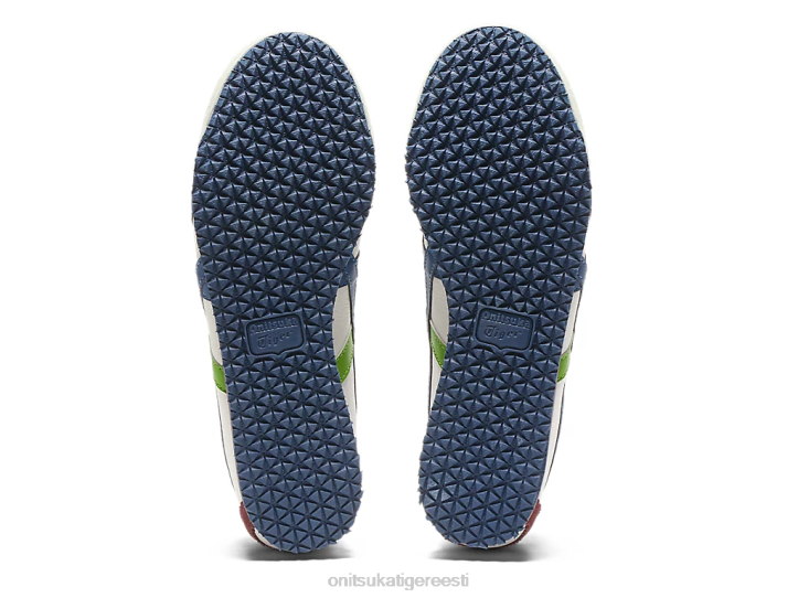 unisex kreemjas/mako sinine Onitsuka Tiger Mehhiko 66 kingad 4FRB85