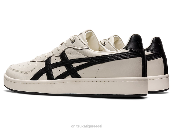 unisex kreemjas/must Onitsuka Tiger gsm sd kingad 4FRB316