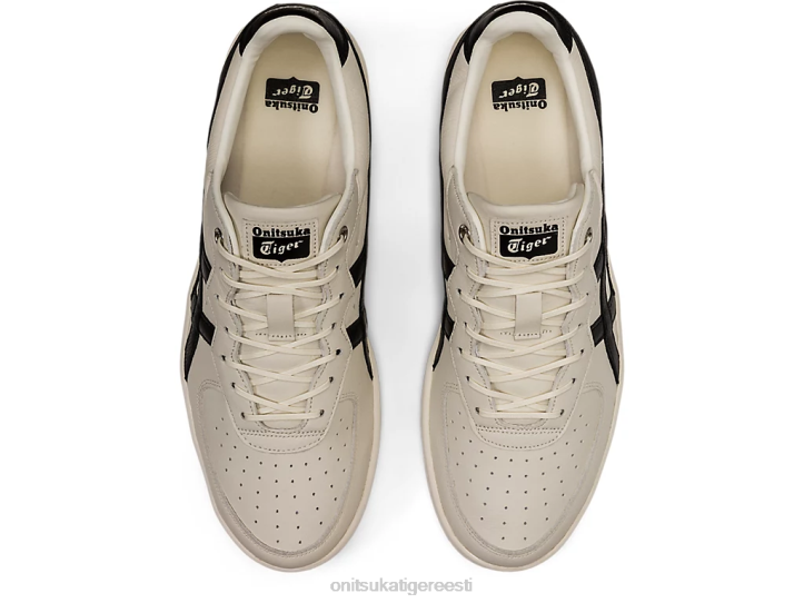 unisex kreemjas/must Onitsuka Tiger gsm sd kingad 4FRB316