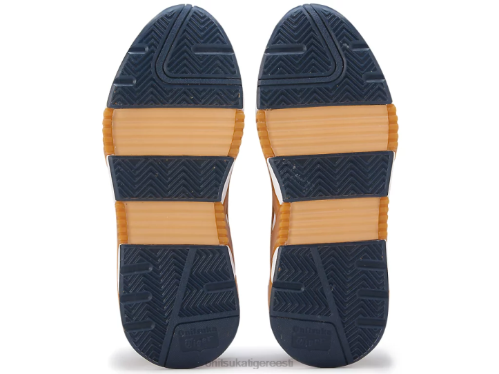 unisex liustik grey/tan presidio Onitsuka Tiger suure logoga treener 2.0 sokk kingad 4FRB244