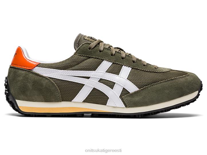 unisex mantel roheline/valge Onitsuka Tiger edr 78 kingad 4FRB194