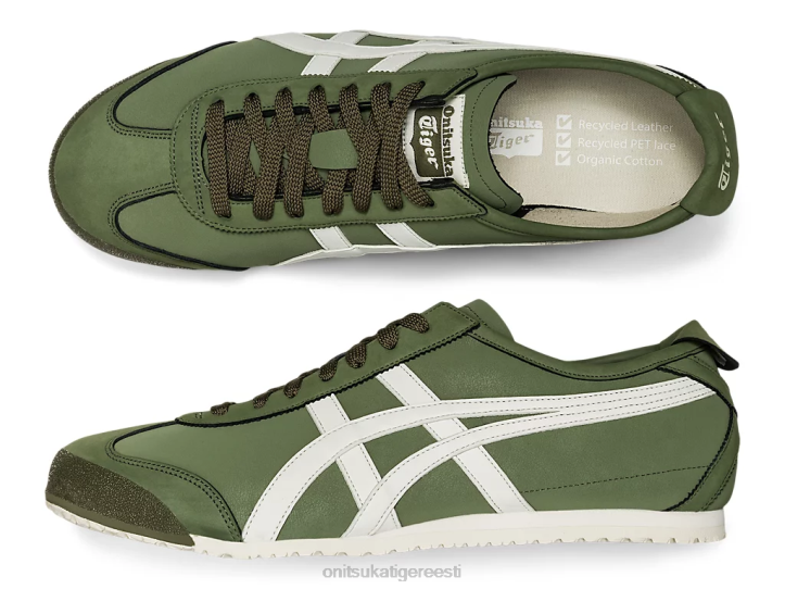 unisex mantliroheline/kreem Onitsuka Tiger Mehhiko 66 kingad 4FRB260