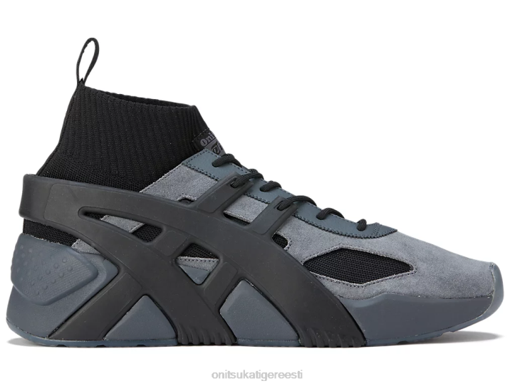 unisex metropol/must Onitsuka Tiger suure logoga treener 2.0 sokk kingad 4FRB253