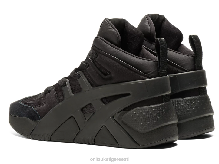 unisex must Onitsuka Tiger suure logoga treener punnis kingad 4FRB203