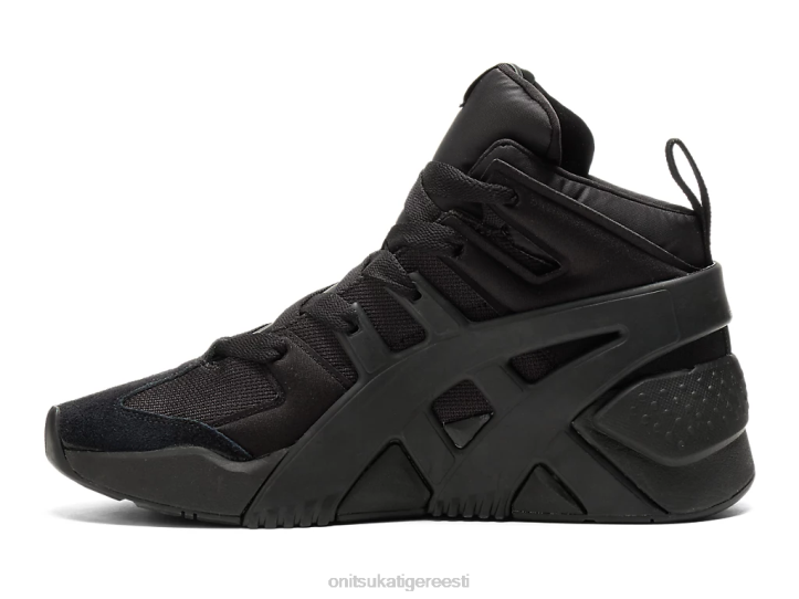 unisex must Onitsuka Tiger suure logoga treener punnis kingad 4FRB203