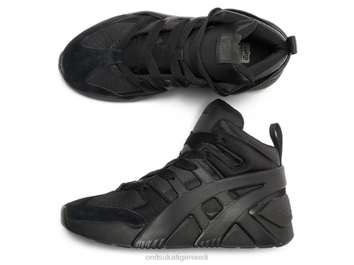 unisex must Onitsuka Tiger suure logoga treener punnis kingad 4FRB203