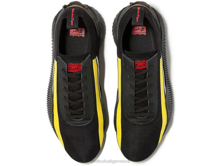 unisex must/erkkollane Onitsuka Tiger acromount kududa kingad 4FRB246