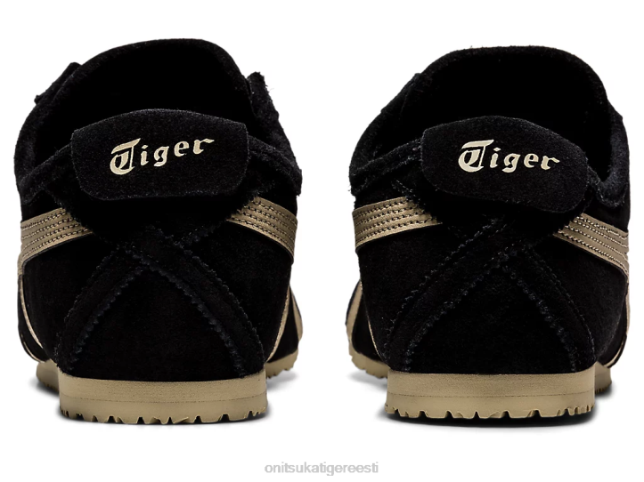 unisex must/kitt Onitsuka Tiger mehhiko 66 slip-on kingad 4FRB168