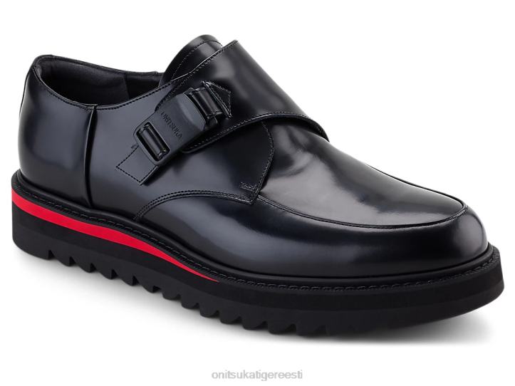 unisex must/klassikaline punane Onitsuka Tiger munk-s kingad 4FRB218