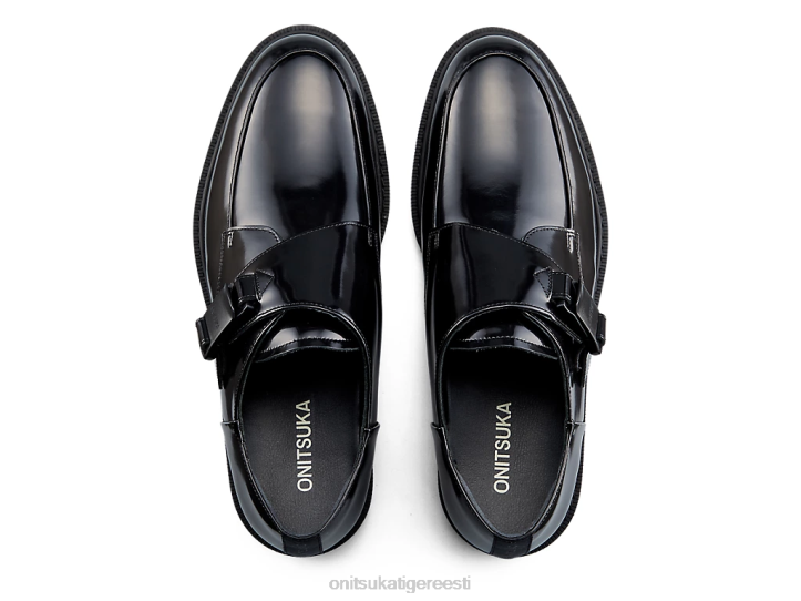 unisex must/klassikaline punane Onitsuka Tiger munk-s kingad 4FRB218