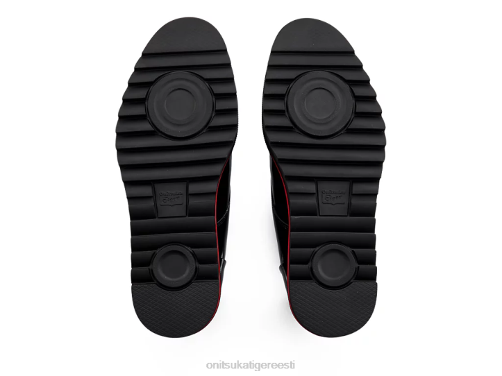 unisex must/klassikaline punane Onitsuka Tiger munk-s kingad 4FRB218