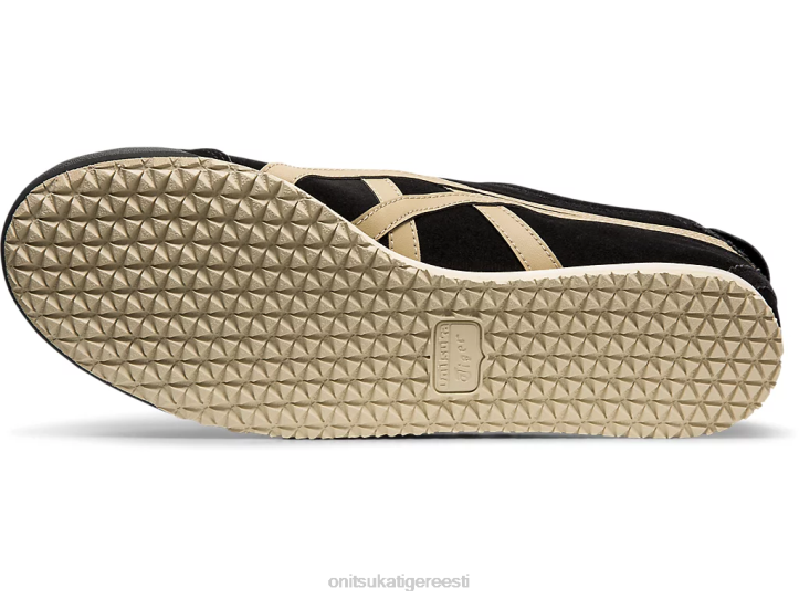 unisex must/puidust krepp Onitsuka Tiger mehhiko 66 slip-on kingad 4FRB348