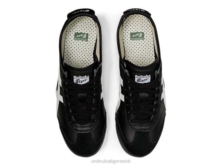 unisex must valge Onitsuka Tiger Mehhiko 66 kingad 4FRB368