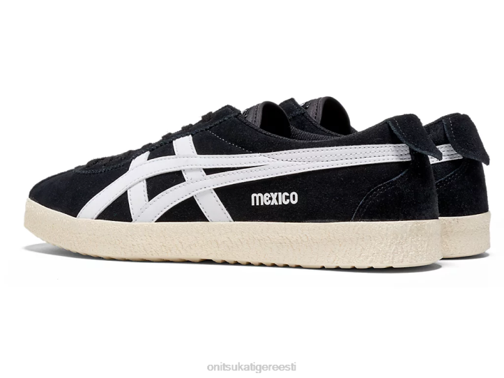 unisex must valge Onitsuka Tiger Mehhiko delegatsioon kingad 4FRB49