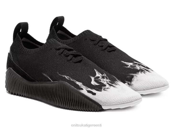 unisex must valge Onitsuka Tiger acromount kududa kingad 4FRB68