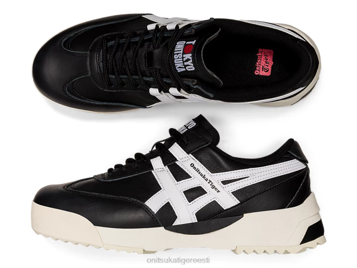 unisex must valge Onitsuka Tiger delegatsioon ex kingad 4FRB269