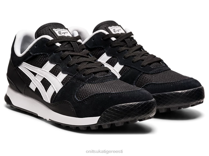 unisex must valge Onitsuka Tiger horisont kingad 4FRB242
