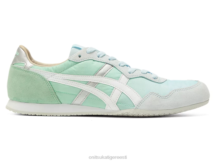 unisex pehme taevas/valge Onitsuka Tiger serrano kingad 4FRB37