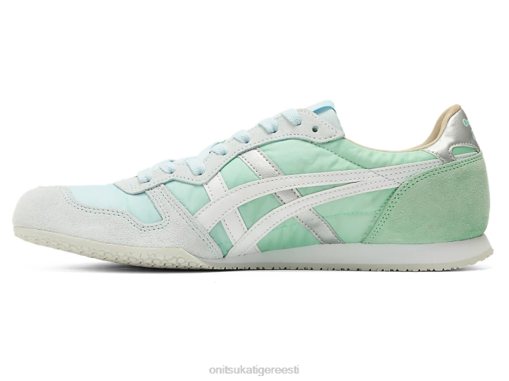 unisex pehme taevas/valge Onitsuka Tiger serrano kingad 4FRB37