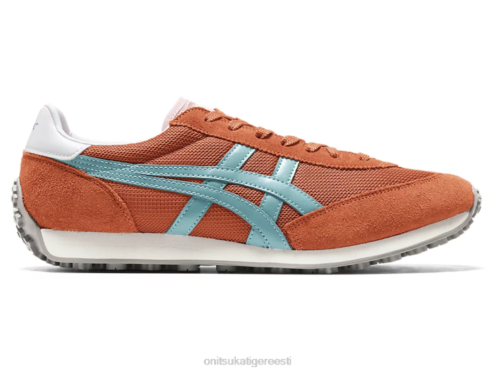 unisex pikantne oranž/tolmjas türkiissinine Onitsuka Tiger edr 78 kingad 4FRB81