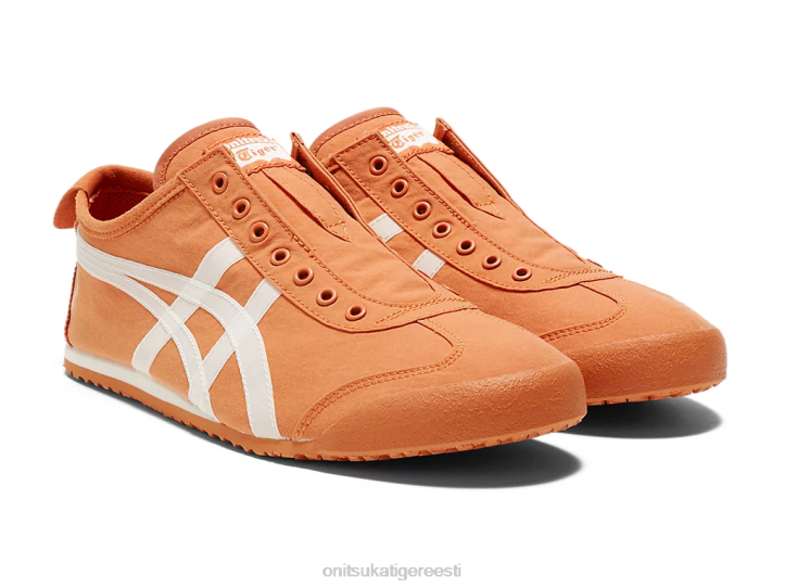unisex roosteapelsin/koor Onitsuka Tiger mehhiko 66 slip-on kingad 4FRB8