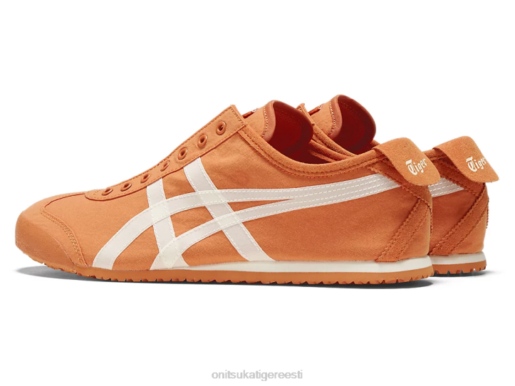 unisex roosteapelsin/koor Onitsuka Tiger mehhiko 66 slip-on kingad 4FRB8