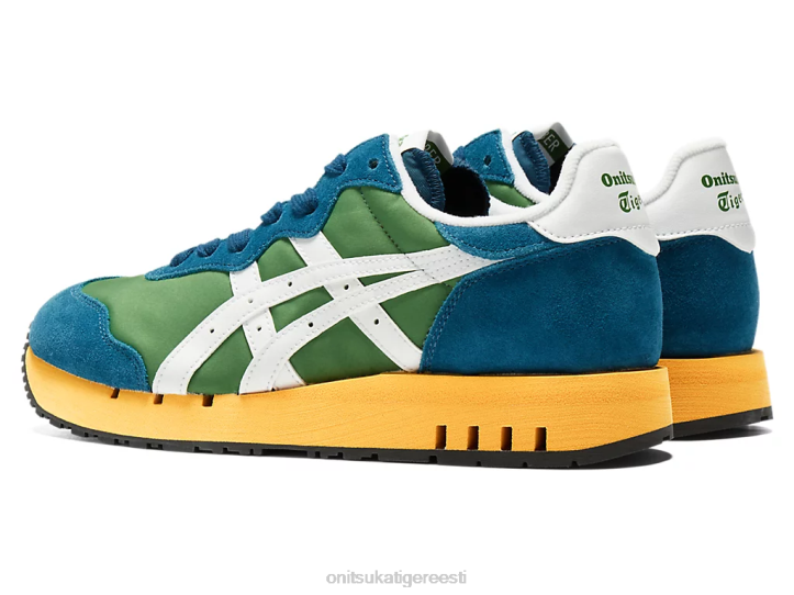 unisex spinat roheline/valge Onitsuka Tiger x-kaliibriga kingad 4FRB10