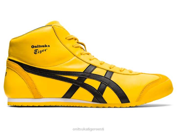 unisex tai chi kollane/must Onitsuka Tiger mehhiko keskjooksja kingad 4FRB276