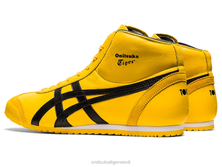 unisex tai chi kollane/must Onitsuka Tiger mehhiko keskjooksja kingad 4FRB276