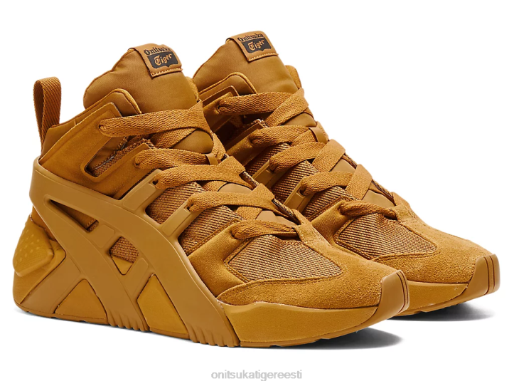 unisex tan presidio Onitsuka Tiger suure logoga treener punnis kingad 4FRB207