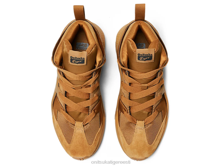 unisex tan presidio Onitsuka Tiger suure logoga treener punnis kingad 4FRB207