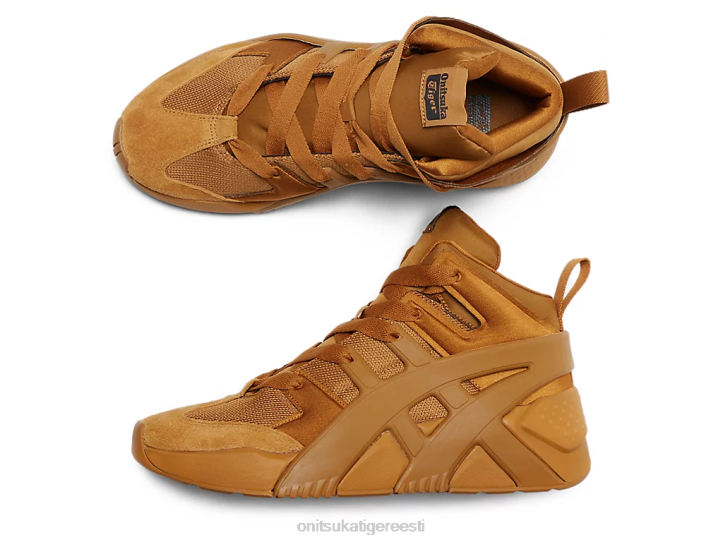 unisex tan presidio Onitsuka Tiger suure logoga treener punnis kingad 4FRB207
