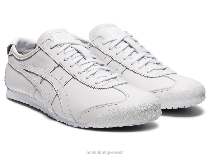 unisex valge Onitsuka Tiger Mehhiko 66 kingad 4FRB342