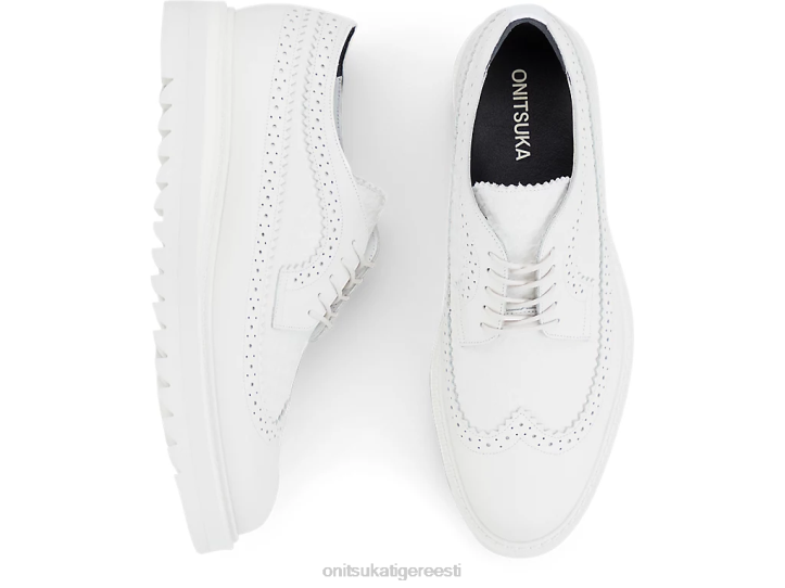 unisex valge Onitsuka Tiger brogue kingad 4FRB216